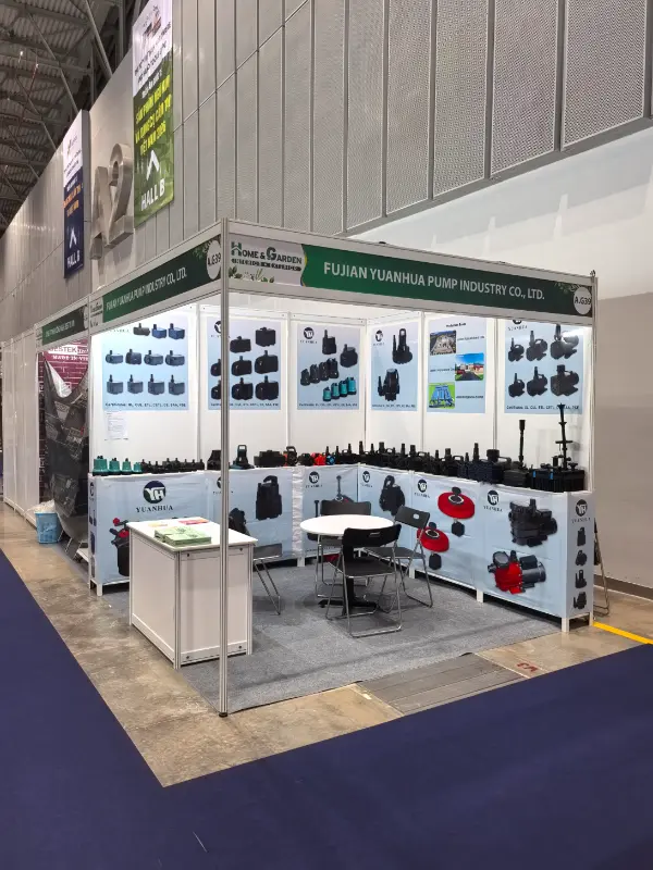 Fujian Yuanhua Pump Industry Co., Ltd. ha esposto al Saigon Exhibition & Convention Center - SECC